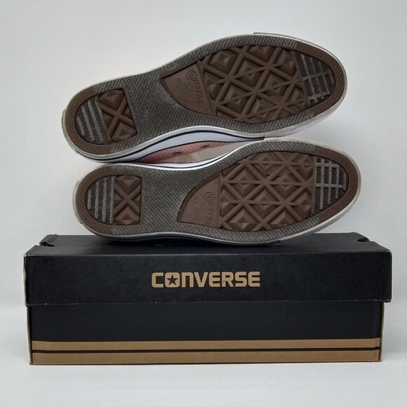 Women's Converse Chuck Taylor All Star Hi-Top White/Vapor Pink/White Sneakers-S7 - Picture 6 of 7